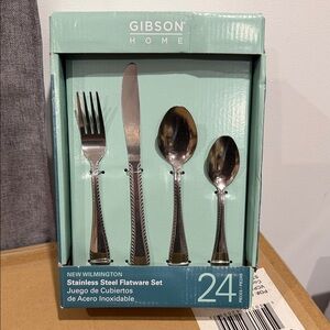 Gibson Home Stainless Steel Flatware Set - Silver